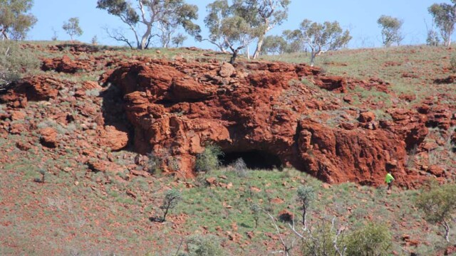 Rockshelter above the creek