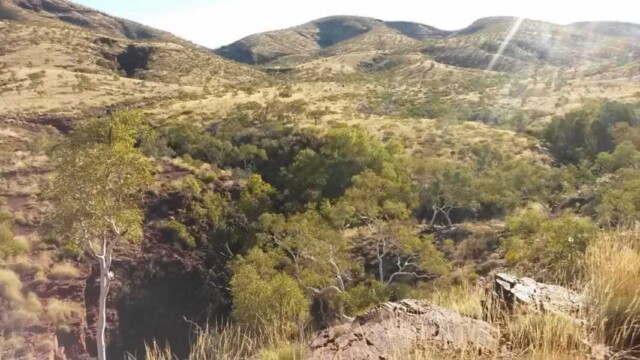 View west across Ganjingarri