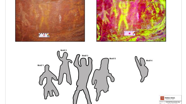 Rock art panel 1 enhanced